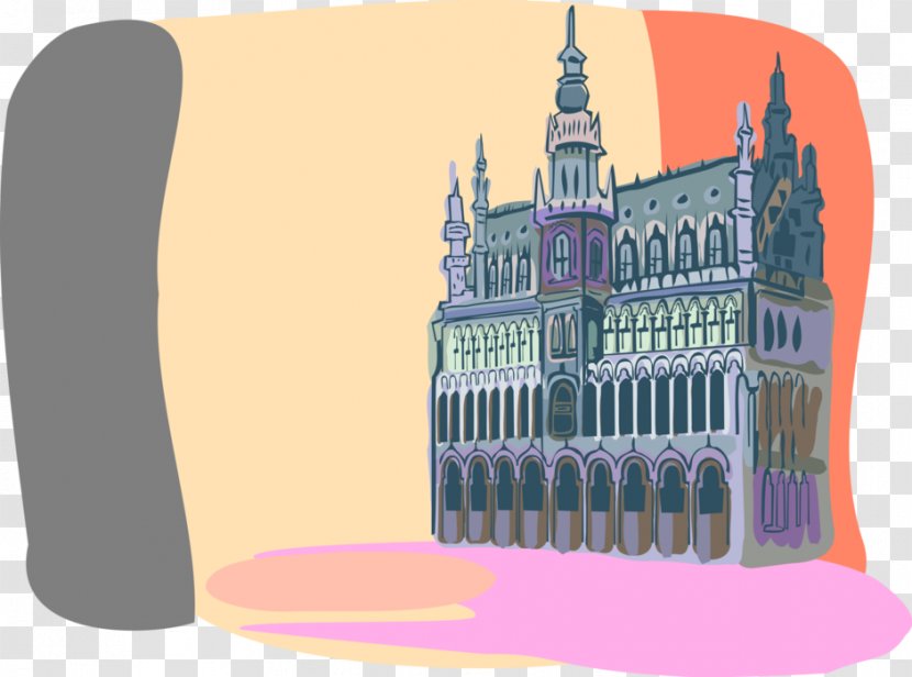 Product Design Facade Illustration - M Group - Grand Place Transparent PNG