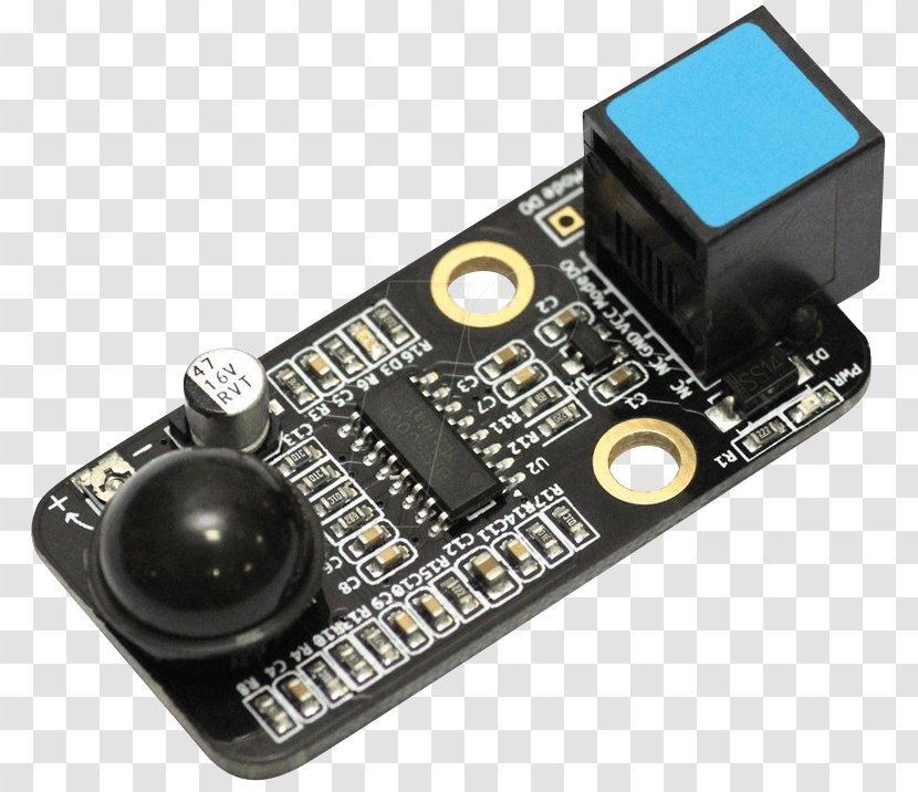 Microcontroller Electronics Passive Infrared Sensor Motion Sensors - Electronic Device - Component Transparent PNG