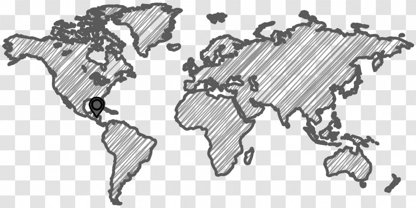 World Map Globe - Artwork Transparent PNG