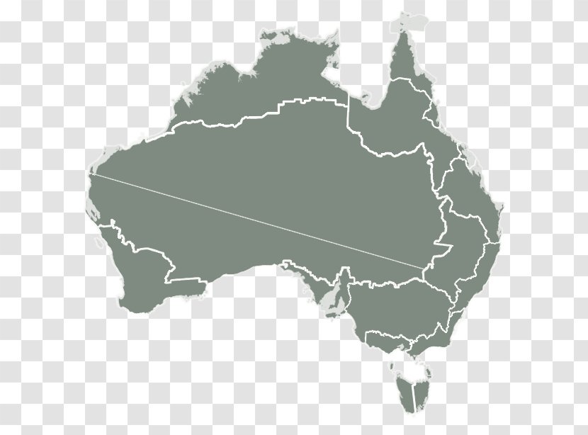 Australia Indian Ocean Map - Oceania - Tooltip Border Transparent PNG