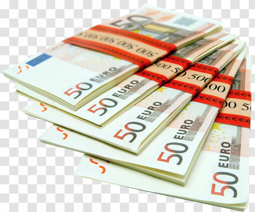 Euro Banknotes Money 1 Coin Transparent PNG