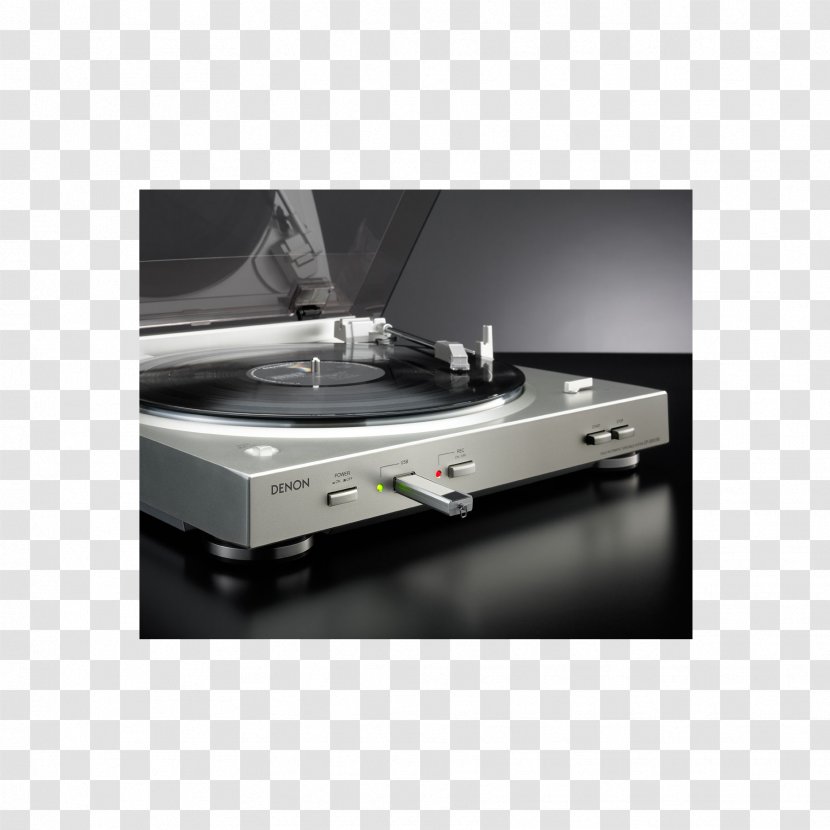Digital Audio Denon DP-200USB Phonograph Record - Onkyo - Turntable Transparent PNG