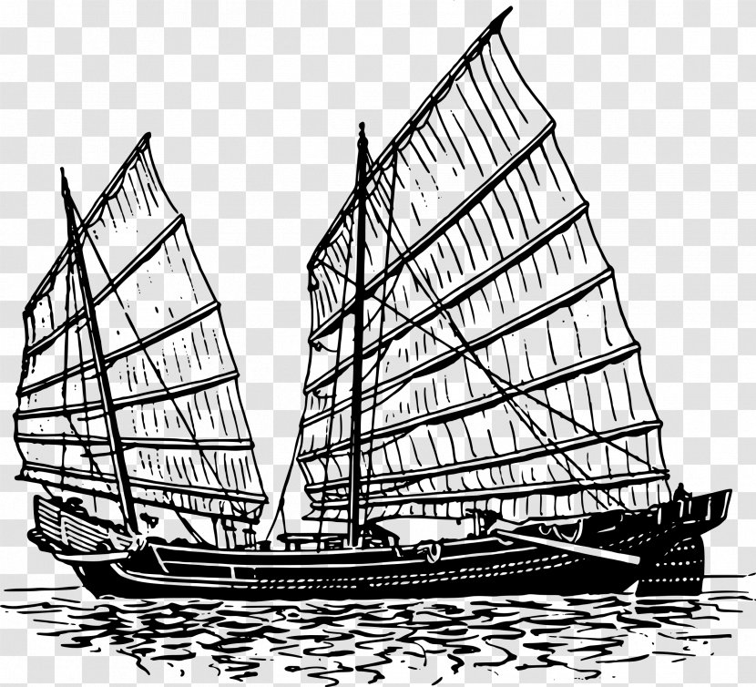 Sailing Ship Clip Art - Trabaccolo Transparent PNG