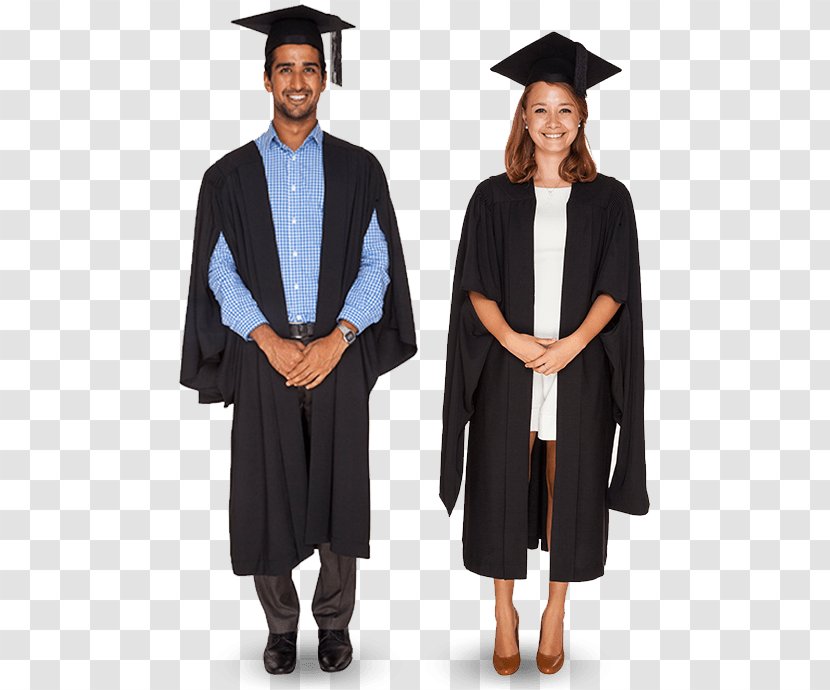 Robe Graduation Ceremony Cape Academic Dress Master's Degree - Bachelor Gown Transparent PNG