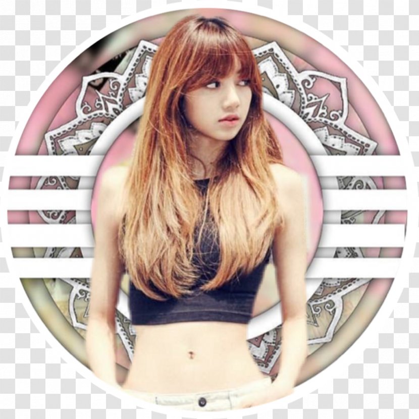 Lisa BLACKPINK K-pop Itsourtree.com Brown Hair - Blackpink Transparent PNG