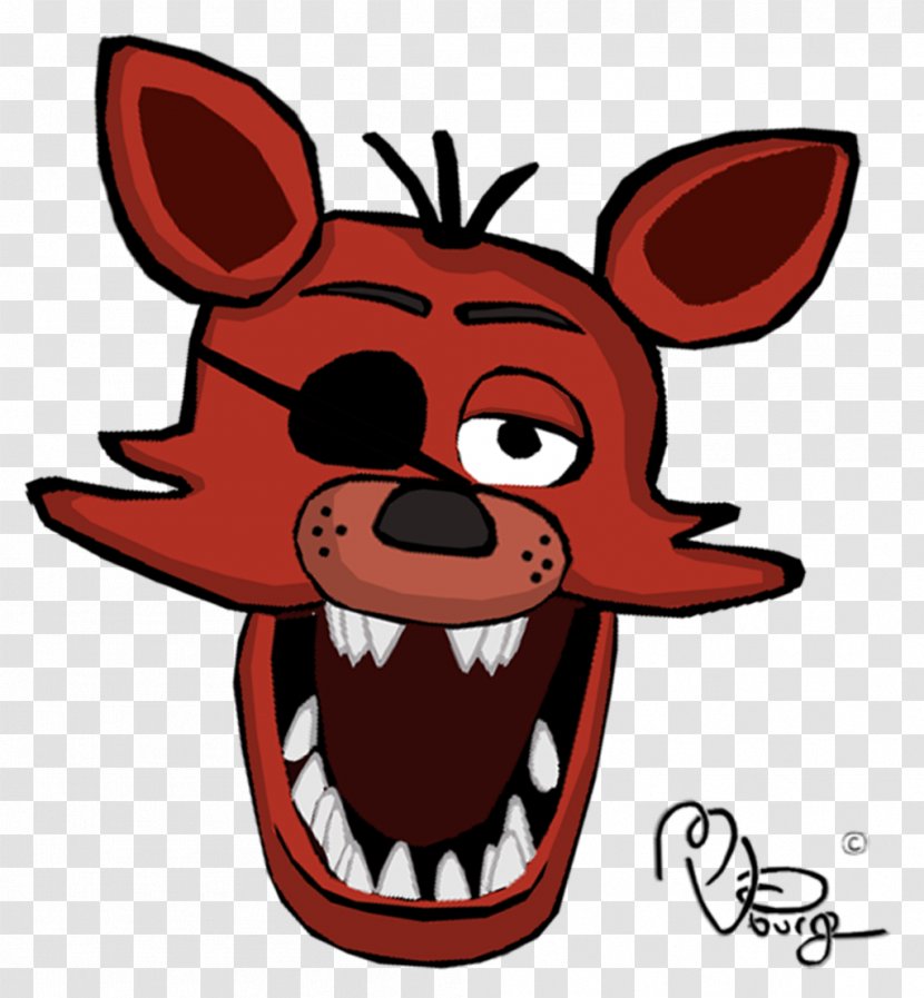 Five Nights At Freddy's 2 4 Drawing Clip Art - Snout - Cartoon Transparent PNG