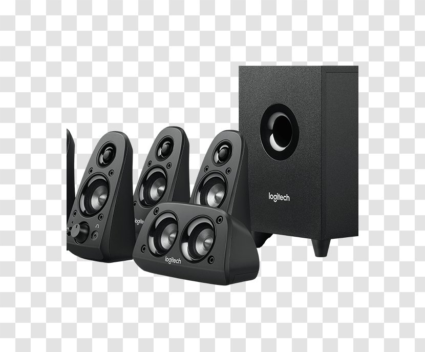 Logitech Z506 5.1 Surround Sound Loudspeaker Z906 - Computer Speaker - System Transparent PNG