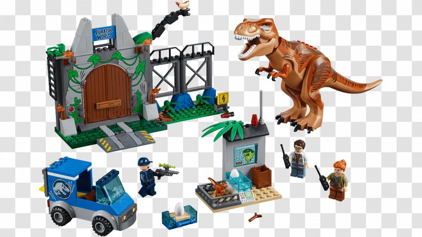 Lego Jurassic World Juniors Toy LEGO 75918 T. Rex Tracker - Duplo Transparent PNG