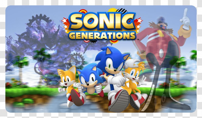 Sonic Generations The Hedgehog Video Game Mania PlayStation 3 - Highdefinition Transparent PNG