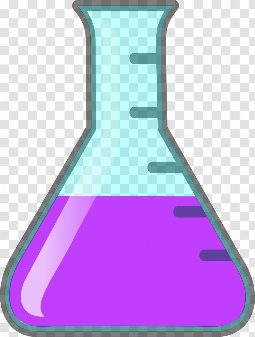 Laboratory Flasks Chemistry Science Erlenmeyer Flask - Test Tubes Transparent PNG