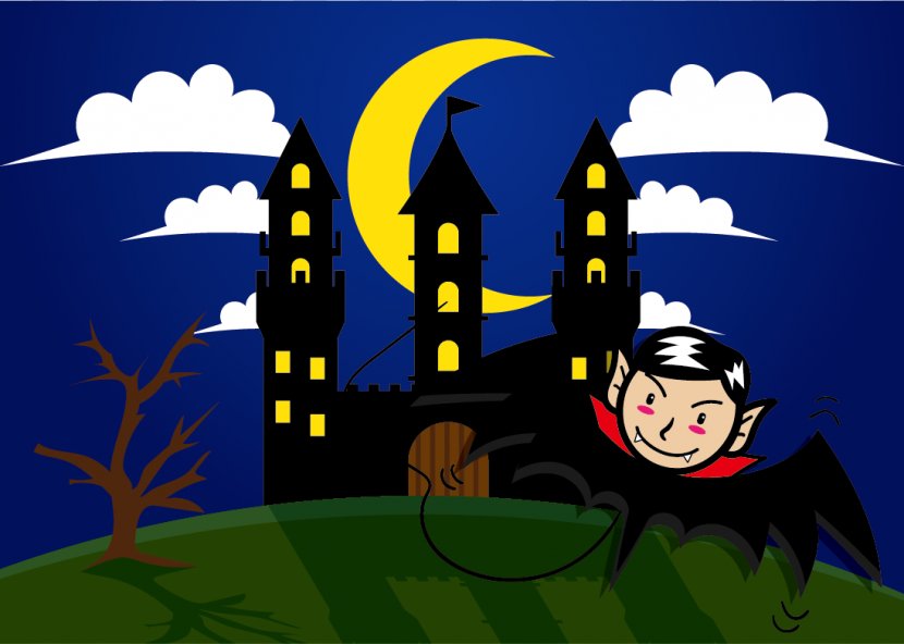 Count Dracula Bran Castle Illustration - Artworks - Vector Vampire Transparent PNG