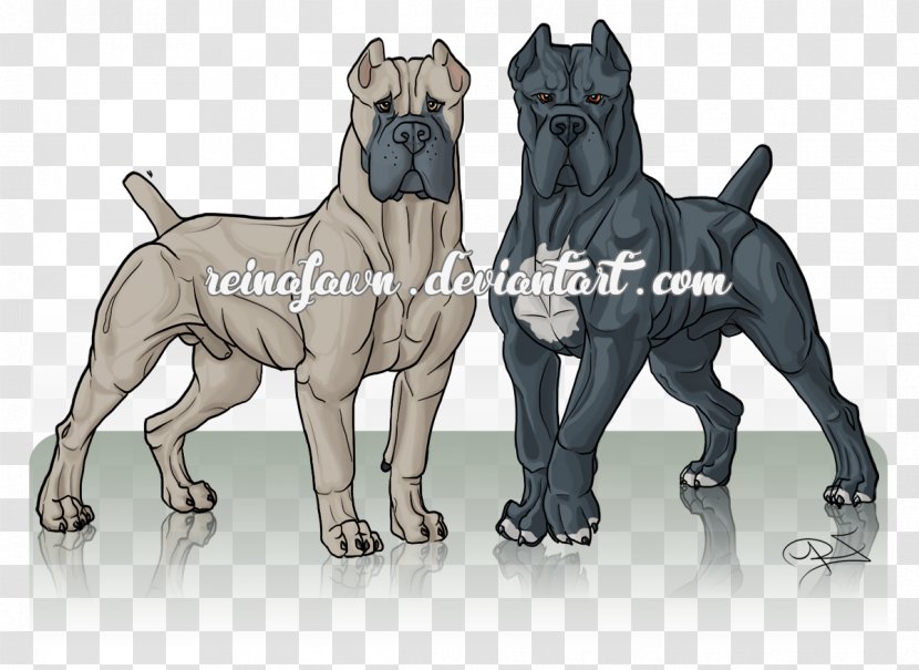 Cane Corso Great Dane Dog Breed Snout - Father And Son Transparent PNG
