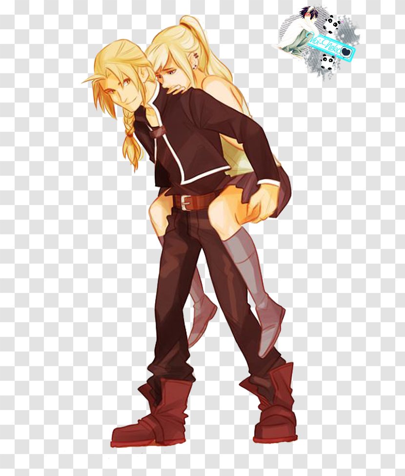 Winry Rockbell Edward Elric Roy Mustang Riza Hawkeye Fullmetal Alchemist - Watercolor Transparent PNG