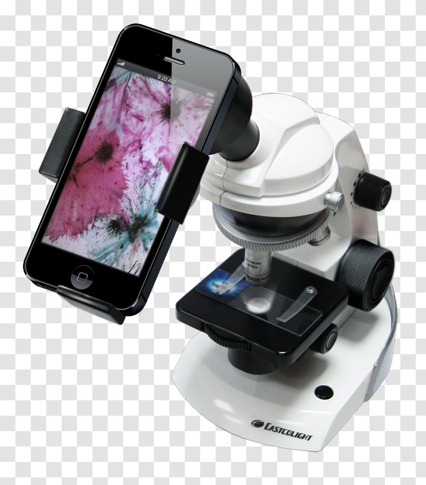 Microscope Eyepiece High-definition Video Magnification - Camera Accessory - Pollen Under Transparent PNG