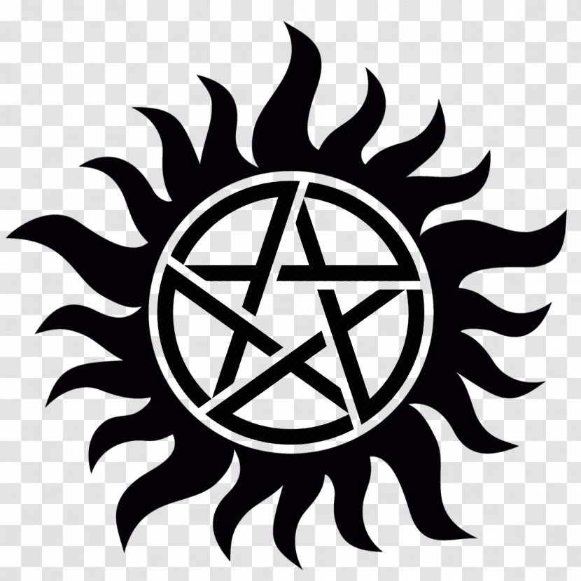 Dean Winchester Symbol Demonic Possession Supernatural Devil's Trap - Logo - Pictures Of Symbols Transparent PNG
