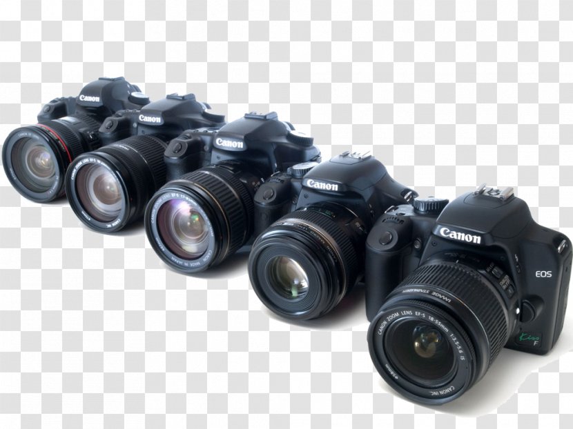 Canon EOS 100D EOS-1D 5D Single-lens Reflex Camera - Accessory Transparent PNG