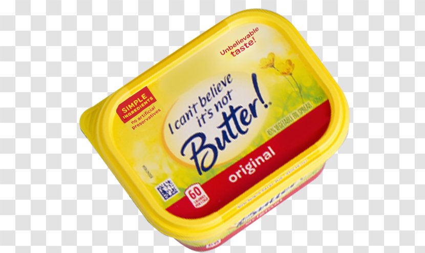 I Can't Believe It's Not Butter! Processed Cheese Spread Vegetable Oil - Dairy Product - Butter Tub Transparent PNG