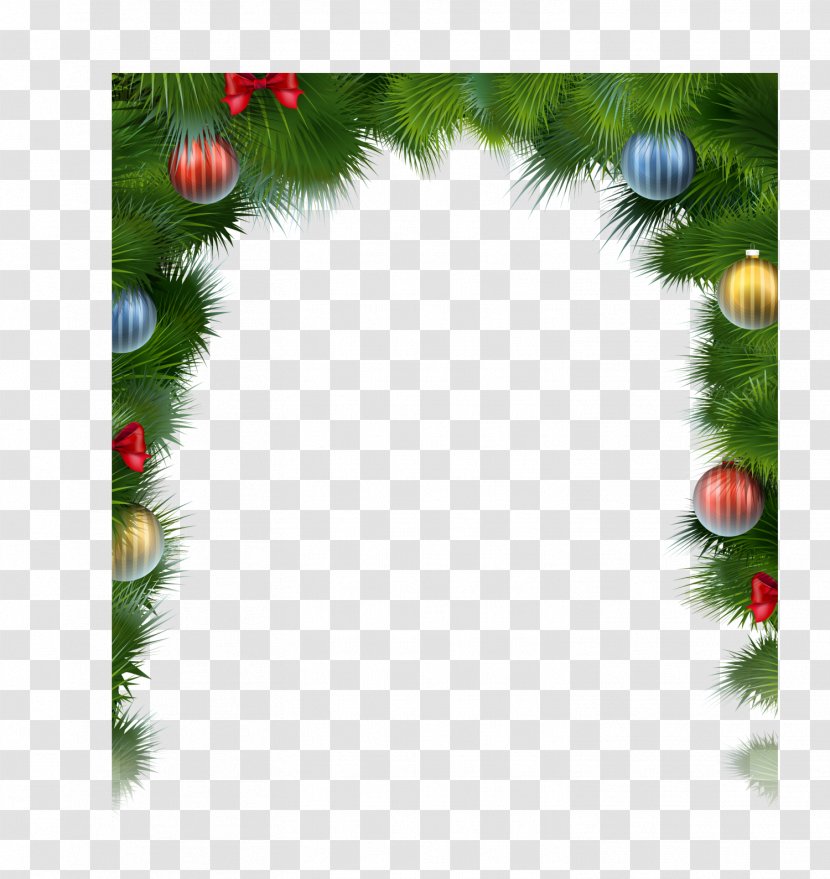 Christmas Decoration Tree Pine - Family - Colorful Decorations Transparent PNG