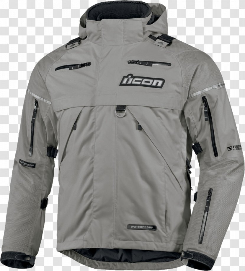 Leather Jacket Raincoat Motorcycle Personal Protective Equipment Clothing - Riding Gear - Image Transparent PNG