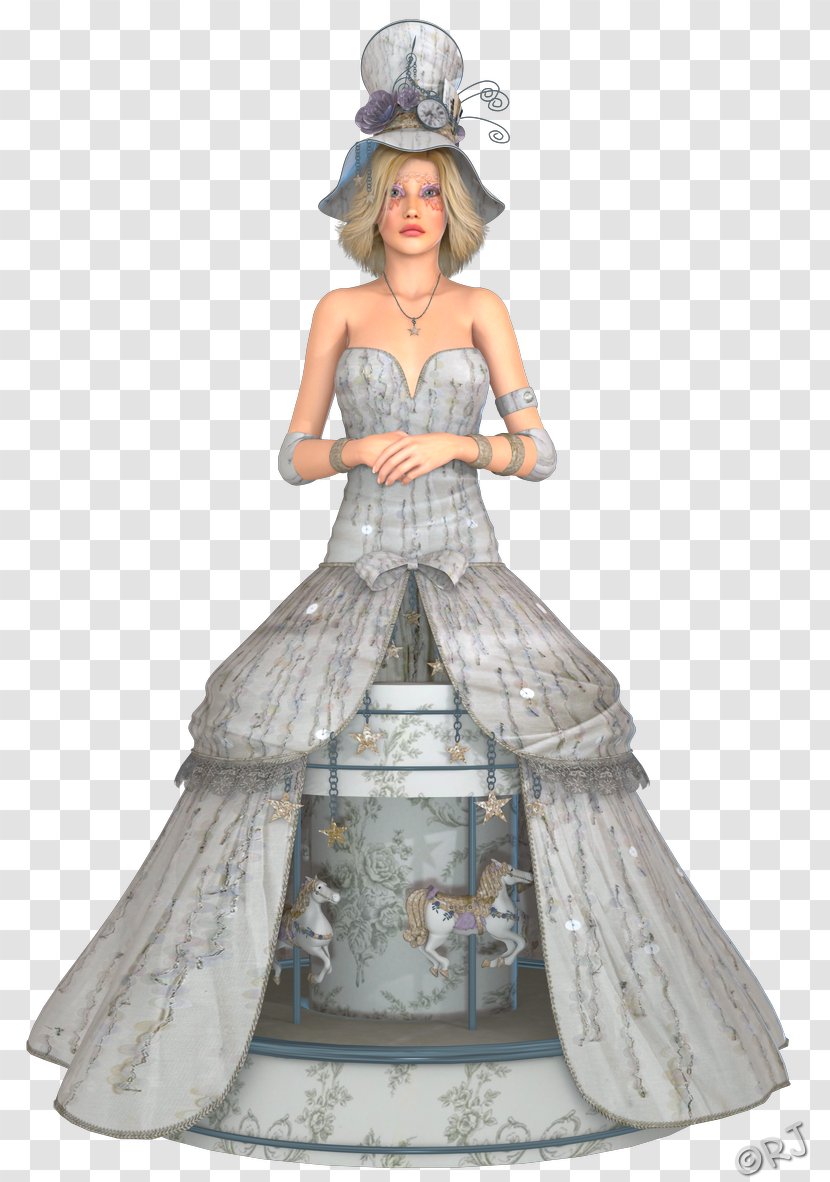 Dress Costume Design Gown Fashion - Merry Go Round Transparent PNG