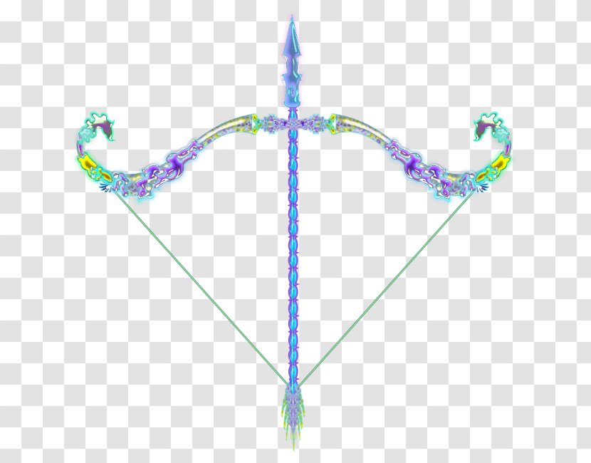 Larp Bow And Arrow Archery - Ranged Weapon Transparent PNG