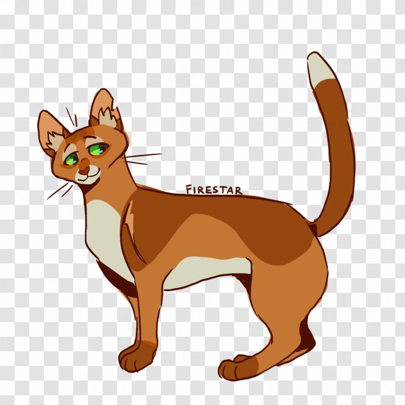 Whiskers Cat Warriors Firestar Dog - Small To Medium Sized Cats Transparent PNG