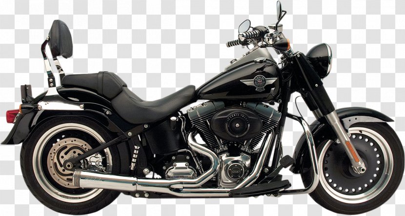 Softail Harley-Davidson FLSTF Fat Boy Motorcycle CVO - Harleydavidson Flstf Transparent PNG