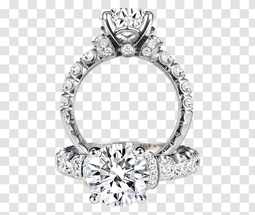 Engagement Ring Wedding Jewellery Diamond - Bijou - Creative Rings Transparent PNG
