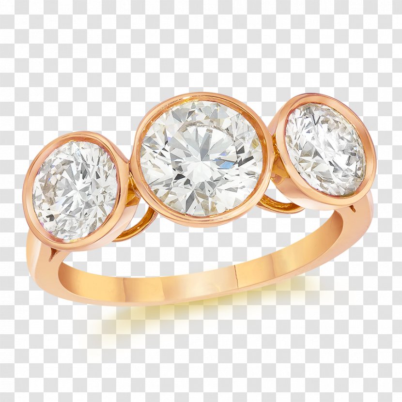 Wedding Ring Body Jewellery Crystal - Platinum Transparent PNG