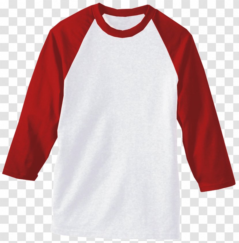 Long-sleeved T-shirt Raglan Sleeve - Top - Polo Shirt Transparent PNG