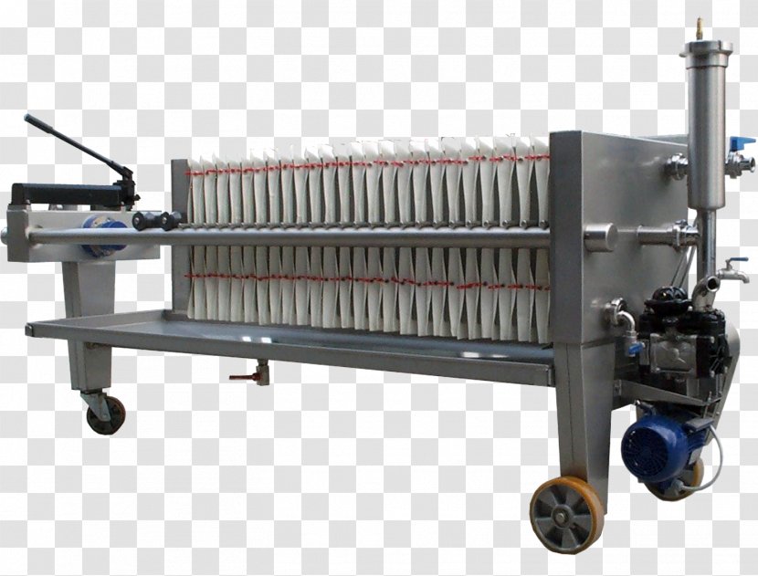 Wine Filter Press Machine Lees Filtration - Stainless Steel Transparent PNG