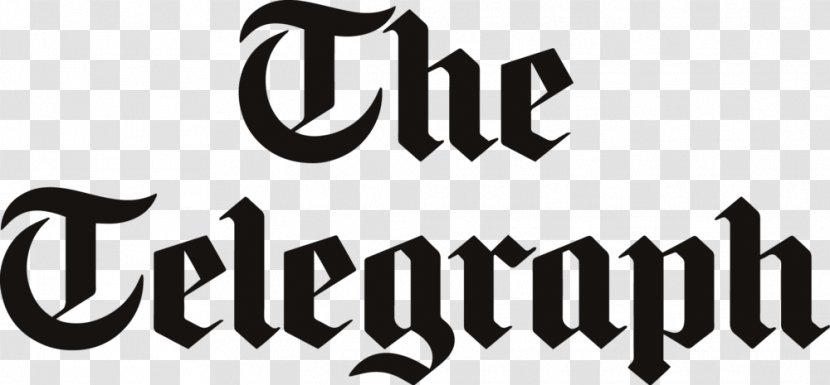 The Daily Telegraph Newspaper Logo United Kingdom Business - Black Transparent PNG