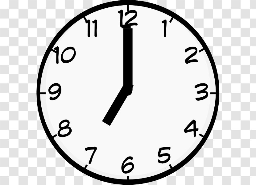 Clock Face Digital Clip Art - Minute - Hour Transparent PNG
