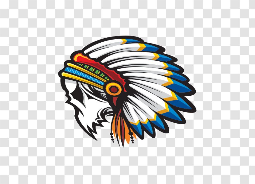 Vinyl Sticker Decals Indian Chief Sports Bike (18 X 17,1 In. ) Fully Waterproof Printed Blytheville High School Beak - Decal - Native American Tattoo Transparent PNG