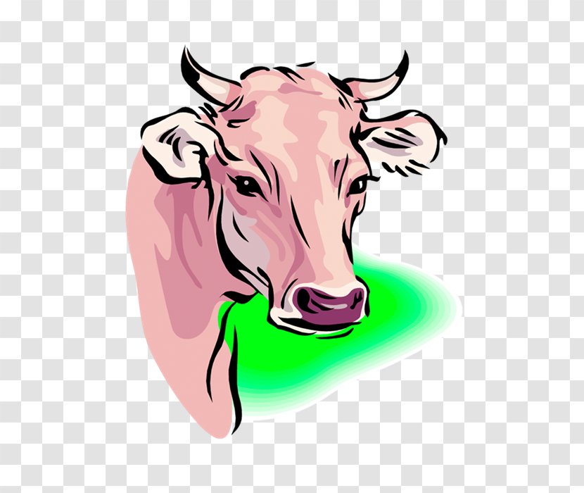 Dairy Cattle Taurine Bull Ox Clip Art - Mammal - Ooh Transparent PNG