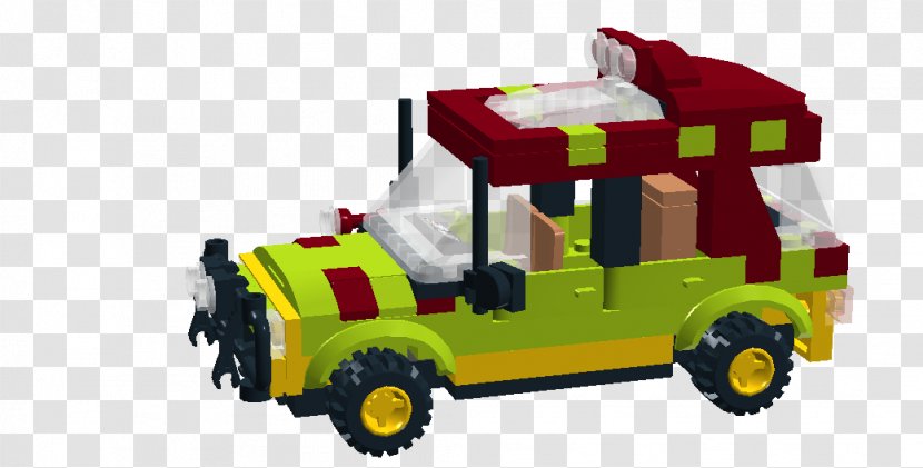 Lego Jurassic World Car Park Tyrannosaurus - Toy Transparent PNG