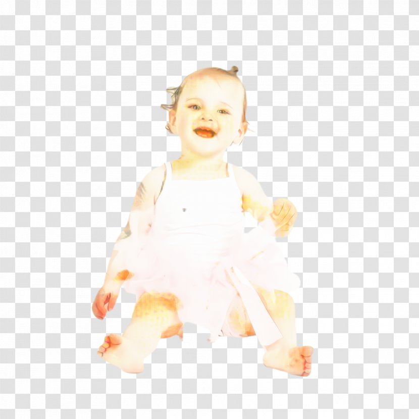 Little Girl - Cute - Beige Baby Transparent PNG