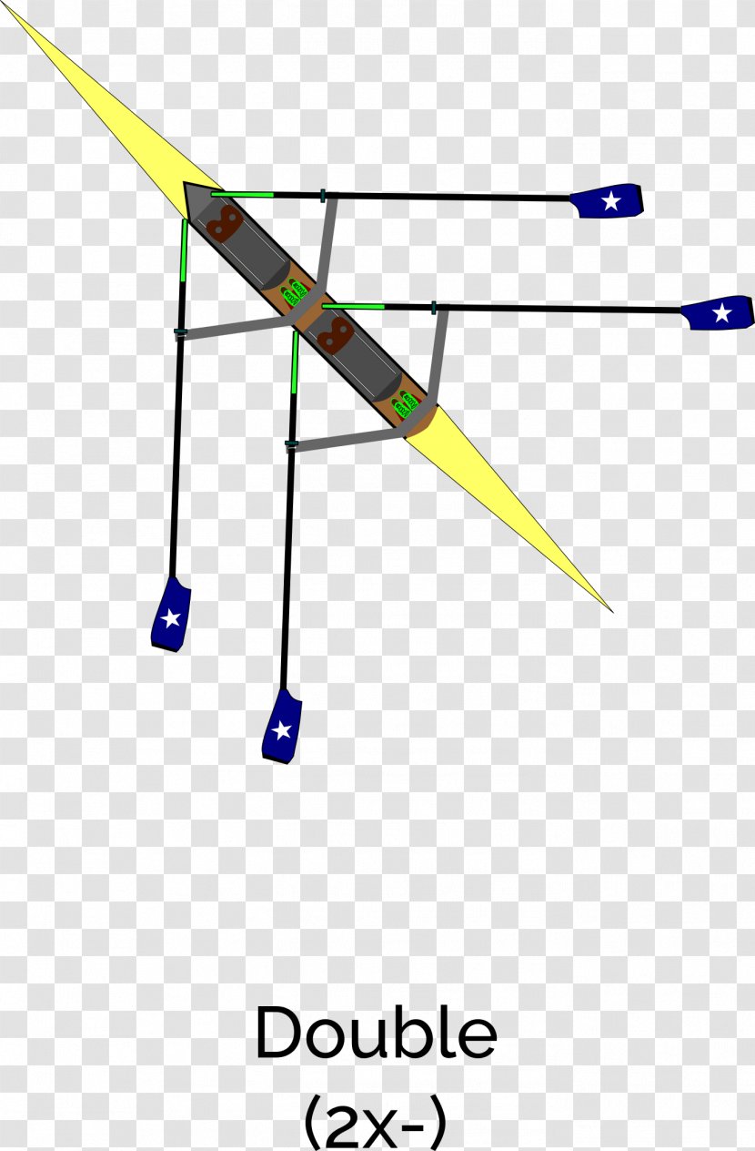 Durham Regatta Rowing Sculling Double Scull Sweep - Boat Transparent PNG