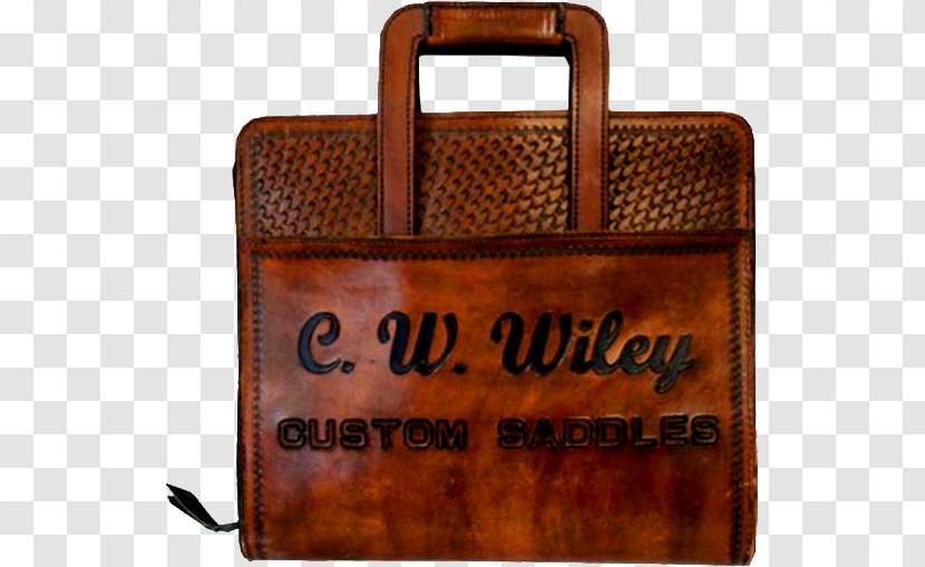 Briefcase C W Wiley Custom Saddles Leather Material Mobile Phones - Hand Luggage - Notebook Cover Transparent PNG