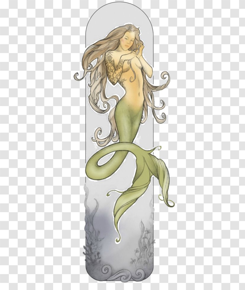 The Little Mermaid Art Nouveau Artist - Painting Transparent PNG