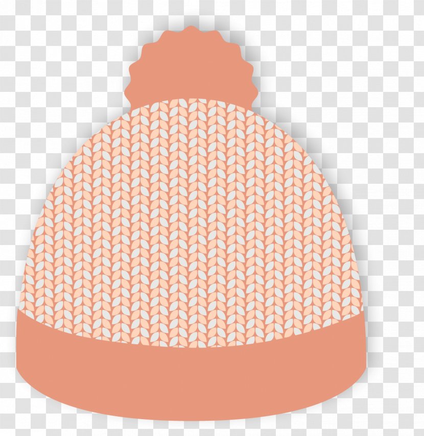 Hat Bonnet Winter - Wool Cap Vector Material Transparent PNG