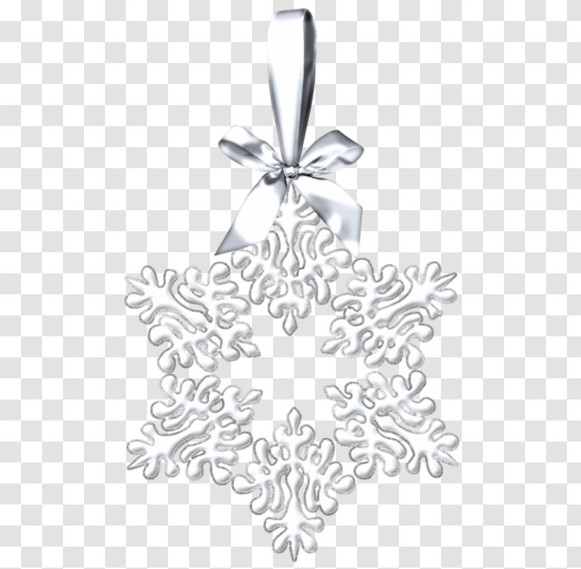 Snowflake Christmas Day Ornament Image Transparent PNG