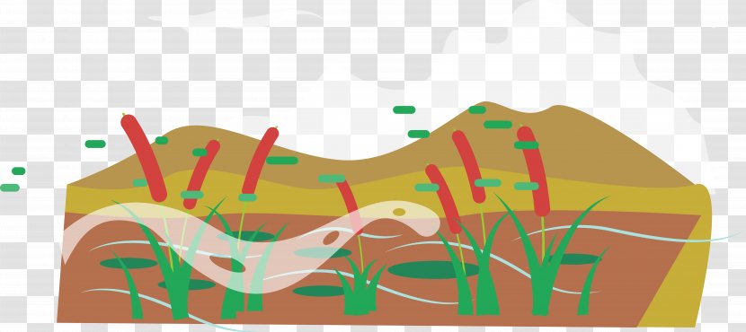 Paddy Field Euclidean Vector Icon - Watercolor - Autumn Rice Transparent PNG