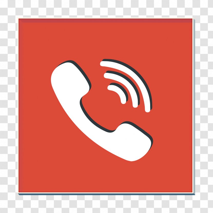 Call Icon Phone Telephone - Logo - Rectangle Symbol Transparent PNG