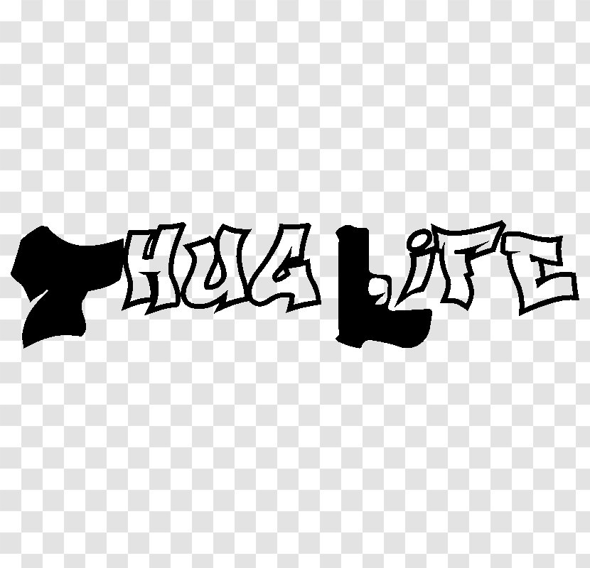 Sticker Wall Decal Thug Life Transparent PNG
