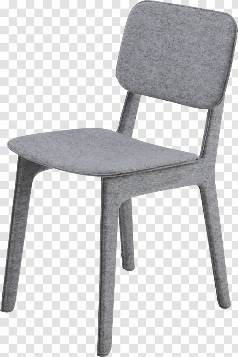 Table Chair Felt Textile Furniture - Plastic Transparent PNG