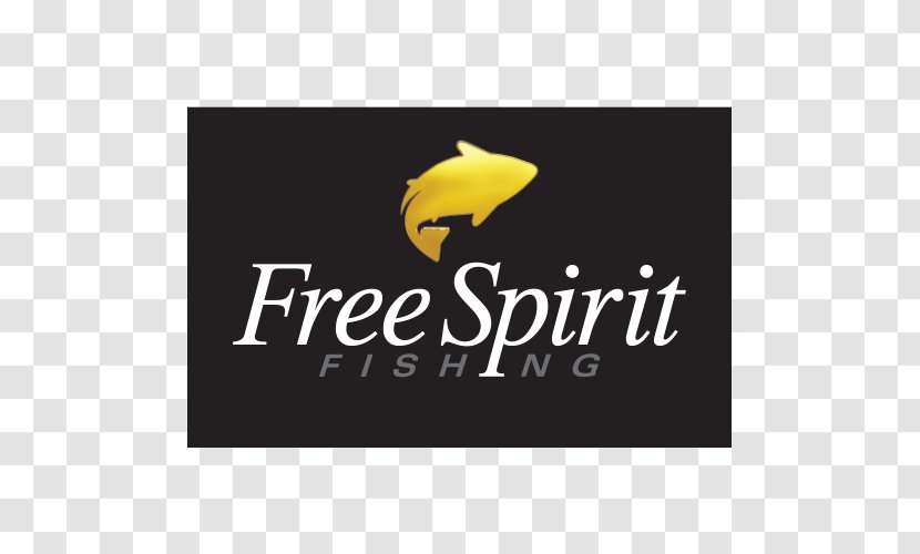 Logo Brand Font Fishing Spirit - Yellow - Riding Free Transparent PNG