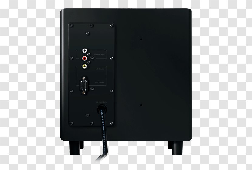 Subwoofer Loudspeaker Logitech Z523 Computer Speakers - Technology - Sound System Transparent PNG