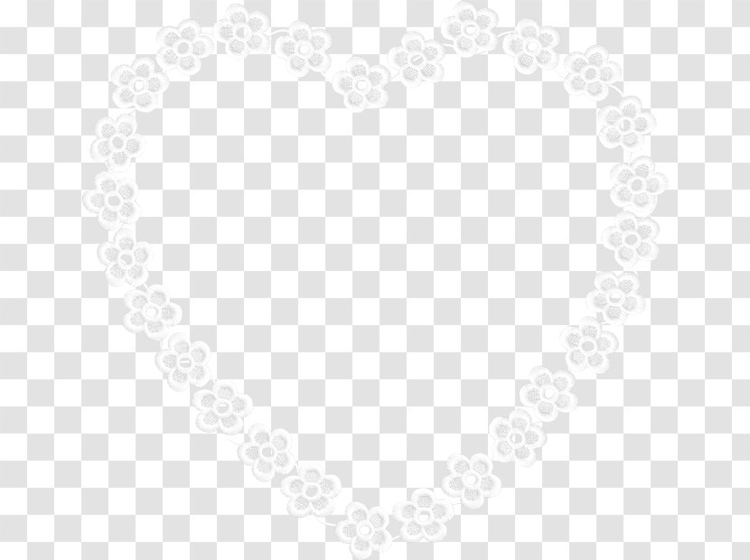 Line Point White Font - Heart Transparent PNG