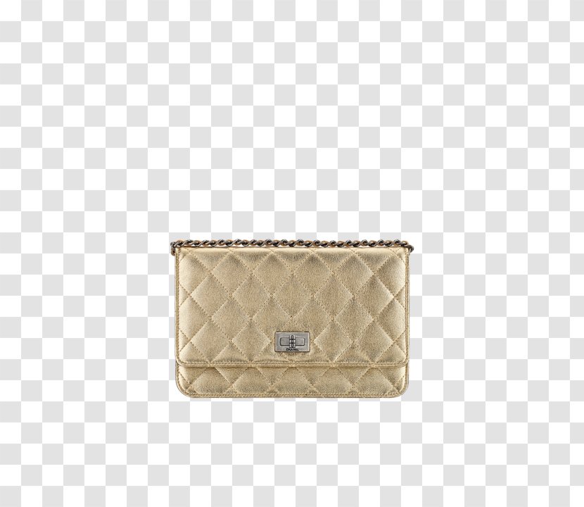Chanel 2.55 Handbag Coin Purse - Beige Transparent PNG
